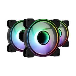 Fan Cooler AeroCool Mirage 12 ARGB Pro Kit x3