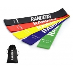 SET 5 BANDAS ELASTICAS RANDERS+BOLSO NNET