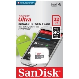 Memoria Micro SDHC Sandisk 32GB Clase 10 NNET