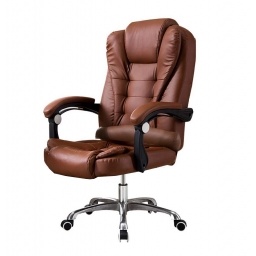 Silla ejecutiva Miles ergon�mica respaldo alto marr�n