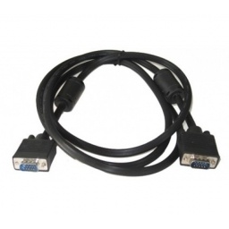 Cable VGA 5 Metros con Filtros Negro para Monitor