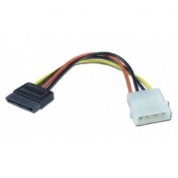 Cable de Poder SATA para Discos Duros y SSD