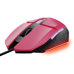 Mouse Gamer Trust Felox 25068 Rosa LED