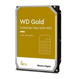 Disco Duro Interno WD Gold 4TB 3.5 Pulgadas 7200rpm 256MB Sata