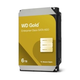 Disco Duro Interno WD Gold 6TB 3.5 Pulgadas 7200rpm 256MB Sata CMR