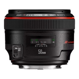 Lente Canon EF 50MM F1.2L USM
