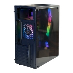 Gabinete Gamer Perseo Boro RGB 1 Fan Negro