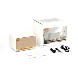 Parlante Edifier D32 Retro Blanco Bluetooth 40W