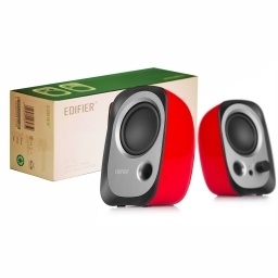 Parlantes Edifier R12U 2.0 4W Rojo Compactos