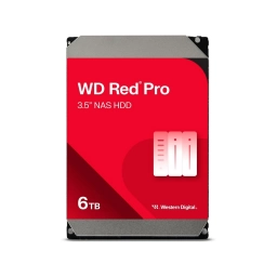 Disco Duro WD Red Pro 6TB 7200RPM 3.5 Pulgadas NAS