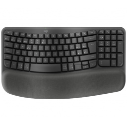 Teclado Logitech Wave Keys Graphite Inal�mbrico Bluetooth