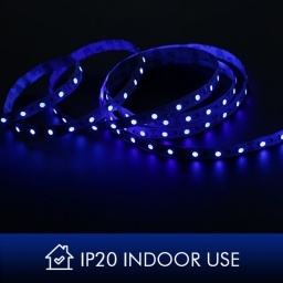 Cinta LED 5 Metros 300 SMD3528 Azul 12V IP20