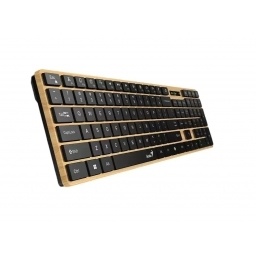 Teclado Genius SlimStar 7250BT Madera Bluetooth Espa�ol