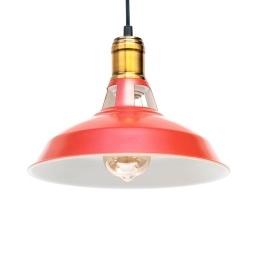 Luminaria colgante Vintage terracota estilo retro