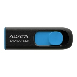 Pendrive Adata UV128 256GB USB 3.2 Negro Azul