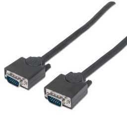 Cable VGA Macho a Macho 1.8 metros Manhattan HD Blindado