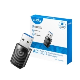 Adaptador Cudy WiFi 5 AC1300 Doble Banda USB