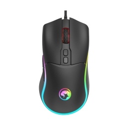 Mouse Gamer Marvo M358 Tepo60 RGB Negro 6400dpi