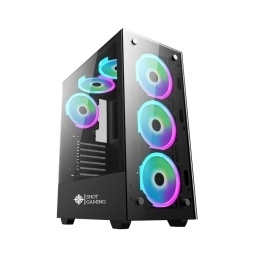 Gabinete Gamer Shot Gaming Pro Series SHOT-SUP-8010-4C  | Cristal Templado