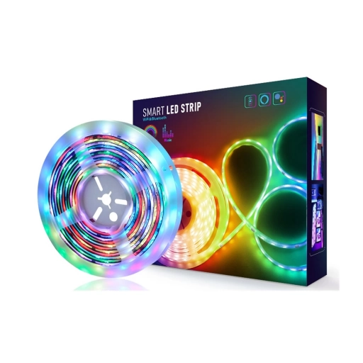 Tira Led RGB 5 Metros WiFi IP65 Compatible Tuya Smart
