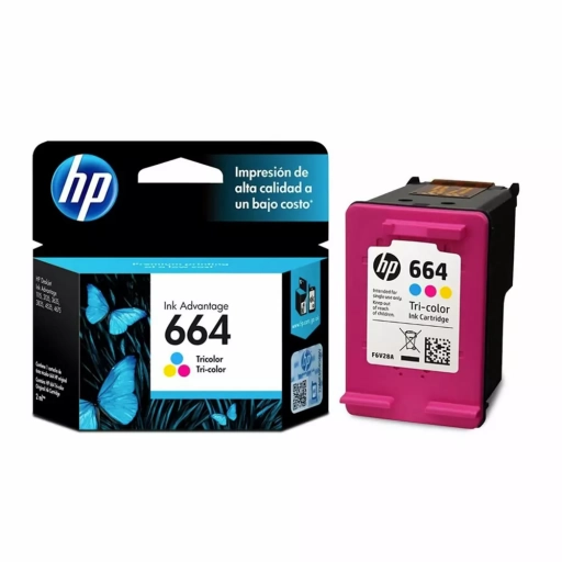 Cartucho de Tinta HP 664 Advantage Tricolor 