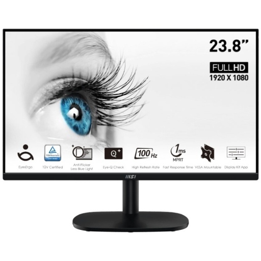 Monitor Gamer MSI 24" FHD 100Hz 1ms NNET