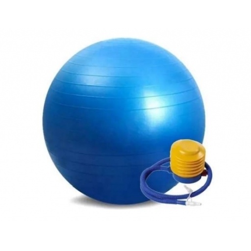 PELOTA DE PILATES 65 CM AZUL NNET