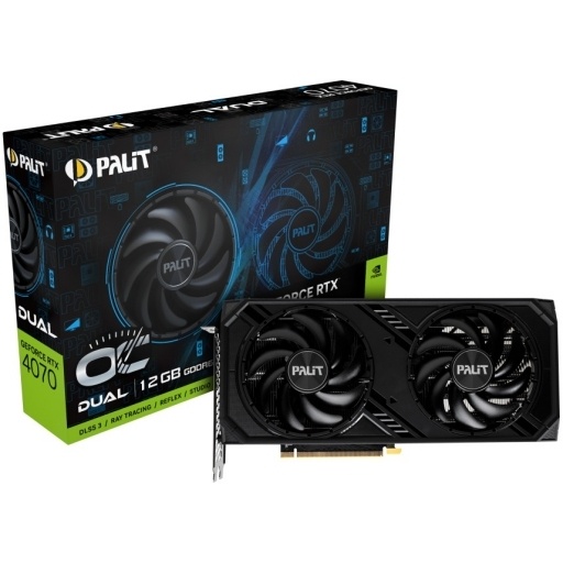 TARJETA VIDEO PALIT RTX 4070 DUAL 12 NNET