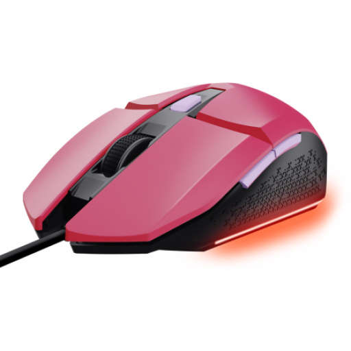 Mouse Gamer Trust Felox 25068 Rosa LED