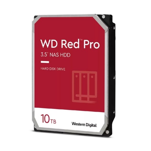 Disco Duro WD Red Pro 10TB 3.5 pulgadas 7200rpm 256MB SATA NAS