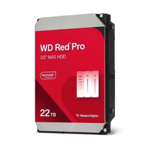 Disco Duro WD Red Pro 22TB 3.5 pulgadas 7200rpm 512MB SATA NAS