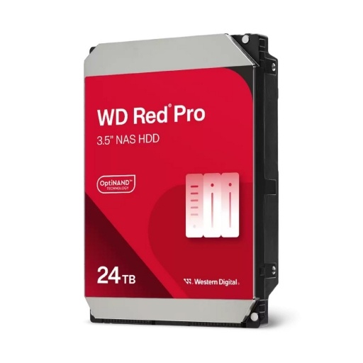 Disco Duro WD Red Pro 24TB 3.5 pulgadas 7200rpm 512MB SATA NAS