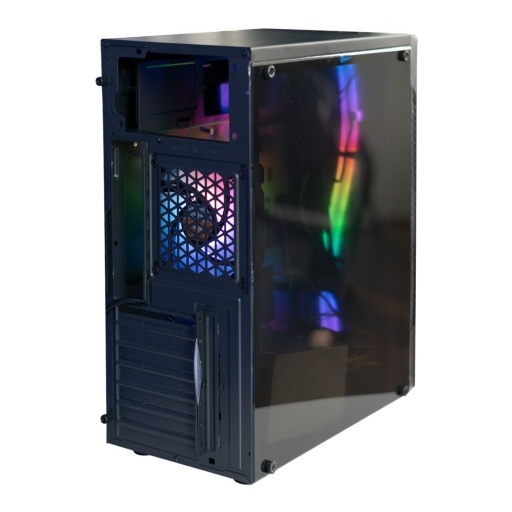 Gabinete Gamer Perseo Boro RGB 1 Fan Negro