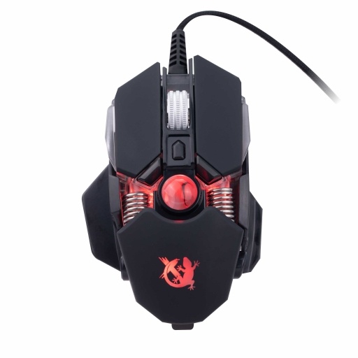 Mouse Gamer X-Lizzard RGB USB 6400dpi Negro