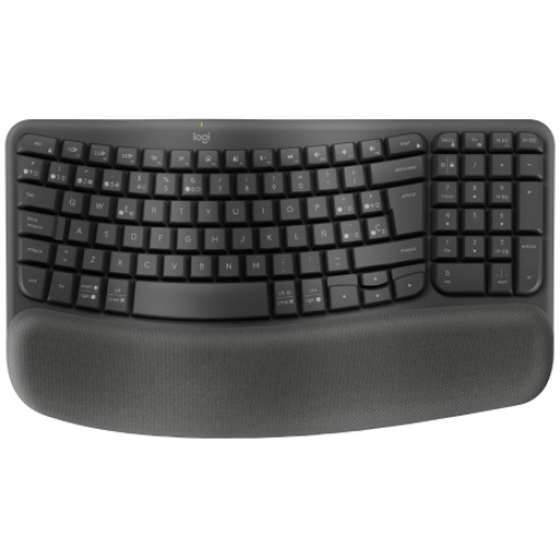 Teclado Logitech Wave Keys Graphite Inal�mbrico Bluetooth