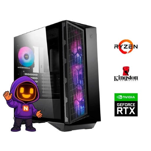 PC Gamer Trixel Ryzen 9 7900 · RTX 5070 Ti · 32GB · SSD 1TB - Gaming sin límites
