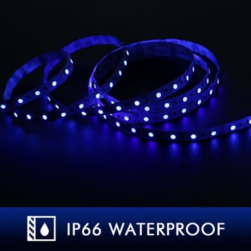 Cinta LED Azul 5 Metros 300 SMD5050 24V IP66 Unicom