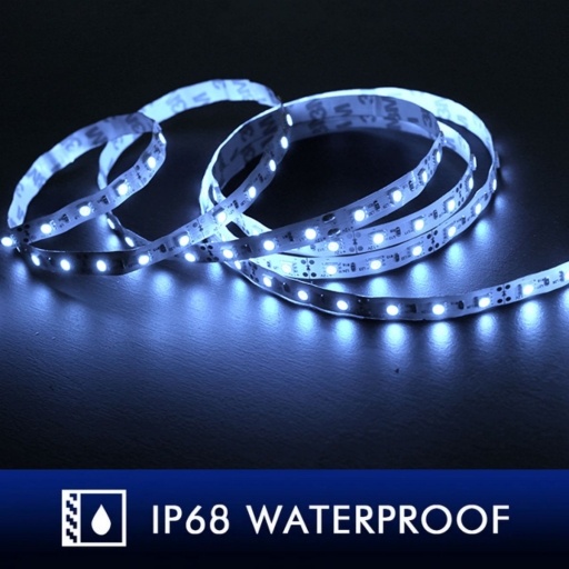 Cinta LED Blanca 5 Metros 600 SMD3528 12V IP68 Unicom