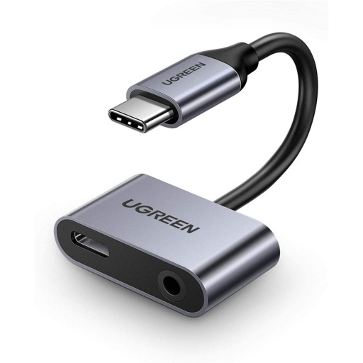 Hub Ugreen USB-C 30W Audio y Carga Adaptador Multifunci�n