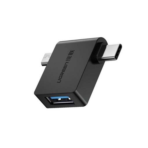 Adaptador Ugreen USB 3.0 a MicroUSB y USB-C
