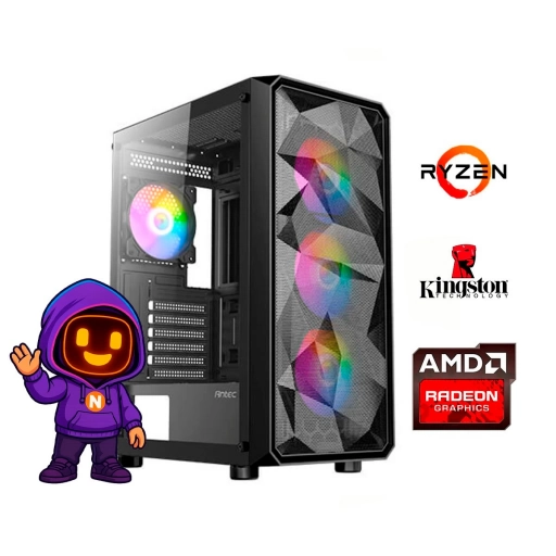 PC Gamer Trixel Ryzen 5 5600G � Gr�ficos integrados � 16GB � SSD 1TB - Gaming inicial accesible