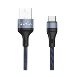 Cable de Datos Roca Rude Micro USB 3A 2 Metros