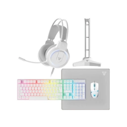 Combo Gamer Fantech 5 en 1 Teclado + Mouse + Auriculares + Pad + Soporte