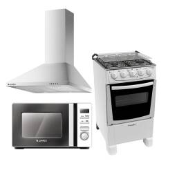 Combo James Cocina C105 + Campana 60 + Microondas J20