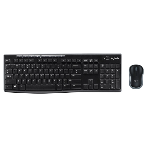 Combo Inalmbrico Teclado + Mouse Logitech Mk270