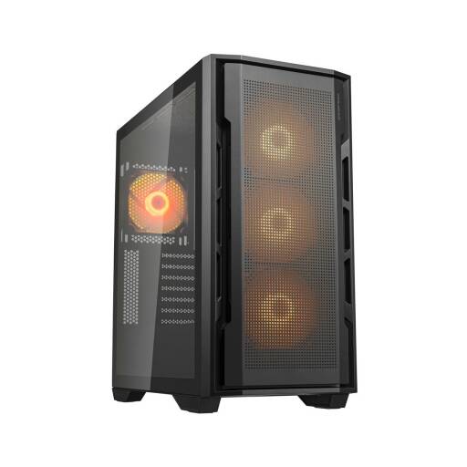 Gabinete Cougar Uniface RGB Negro