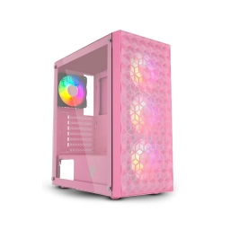 Gabinete Gamer Fantech CG-83 Rosa 