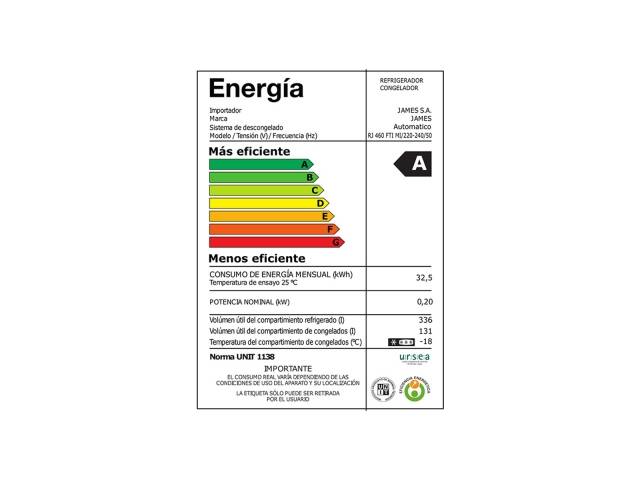 Este electrodoméstico de alta capacidad es perfecto para familias grandes, permitiendo organizar fácilmente todos tus productos