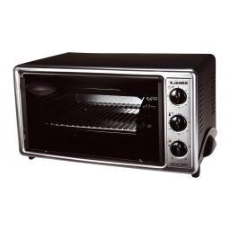 Horno Elctrico James 39 Litros 1650W con 2 Bandejas