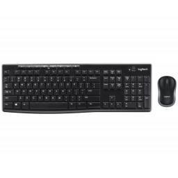 Combo Teclado Con Mouse Inalmbrico Logitech Mk270